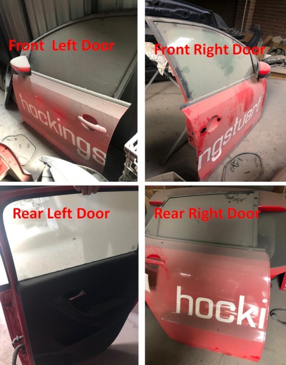 Doors VW POLO FRH,FLH,RRH,RLH